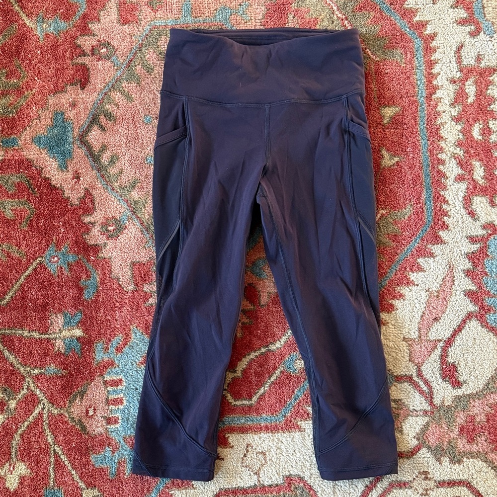 Lululemon Athletica Dark Purple Leggings